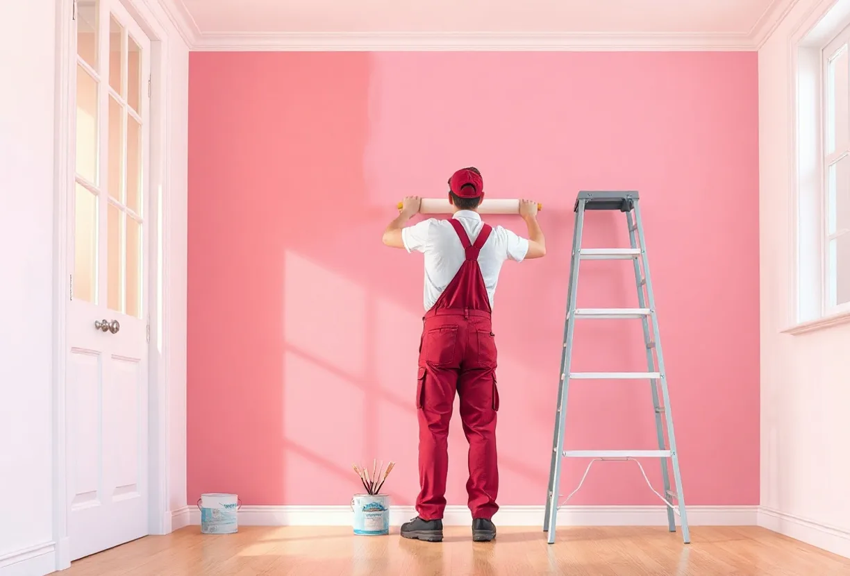 Peintre Limoux 11300 en intervention sur un chantier